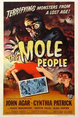 Poster for The Mole People (1956)