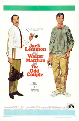 Poster for The Odd Couple (1968)