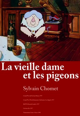 Poster for The Old Lady and the Pigeons (1996)