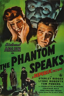 Poster for The Phantom Speaks (1945)