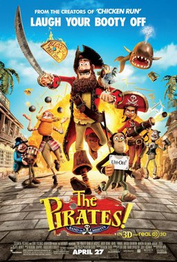 Poster for The Pirates! Band of Misfits (2012)