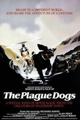 Poster for The Plague Dogs (1982)