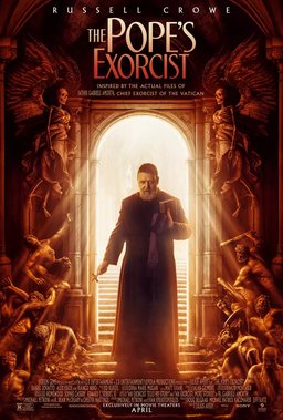 Poster for The Pope's Exorcist (2023)