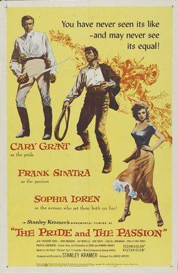 Poster for The Pride and the Passion (1957)