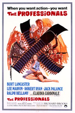 Poster for The Professionals (1966)