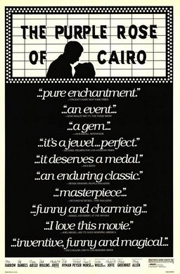 Poster for The Purple Rose of Cairo (1985)