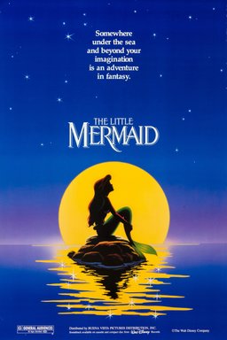 Poster for The Little Mermaid (1989)