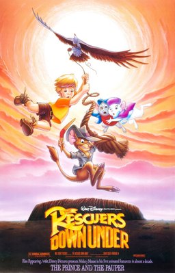 Poster for The Rescuers Down Under (1990)