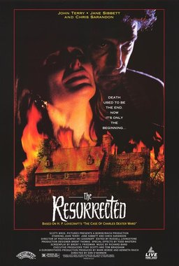 Poster for The Resurrected (1991)
