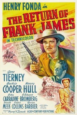 Poster for The Return of Frank James (1940)