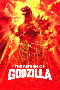 Poster for The Return of Godzilla (1984)