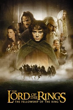 Poster for The Lord of the Rings: The Fellowship of the Ring (2001)