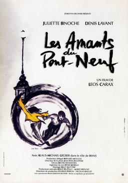 Poster for The Lovers on the Bridge (1991)