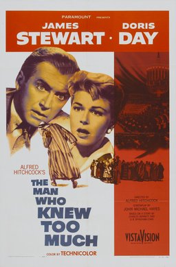 Poster for The Man Who Knew Too Much (1956)