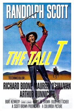 Poster for The Tall T (1957)
