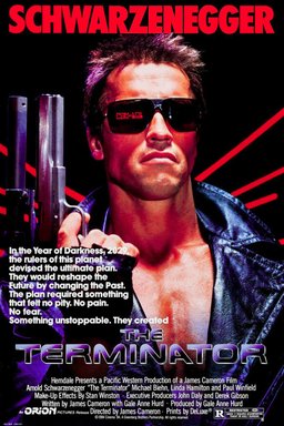 Poster for The Terminator (1984)