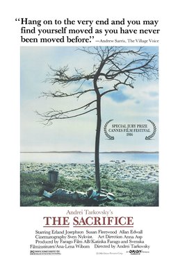 Poster for The Sacrifice (1986)