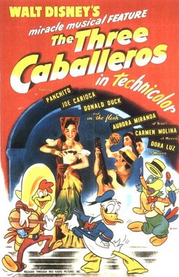 Poster for The Three Caballeros (1944)