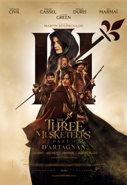Poster for The Three Musketeers - Part I: D'Artagnan (2023)