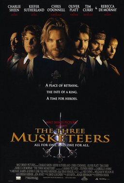 Poster for The Three Musketeers (1993)