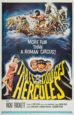 Poster for The Three Stooges Meet Hercules (1962)