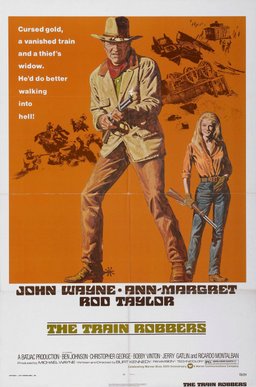 Poster for The Train Robbers (1973)