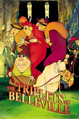 Poster for The Triplets of Belleville (2003)