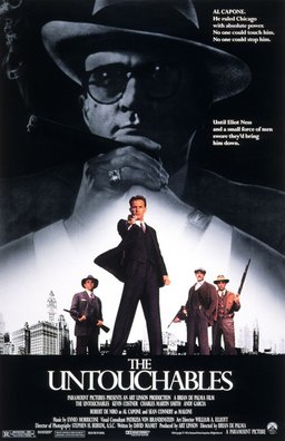 Poster for The Untouchables (1987)