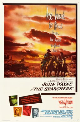 Poster for The Searchers (1956)