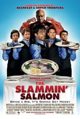 Poster for The Slammin' Salmon (2009)