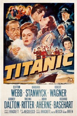 Poster for Titanic (1953)