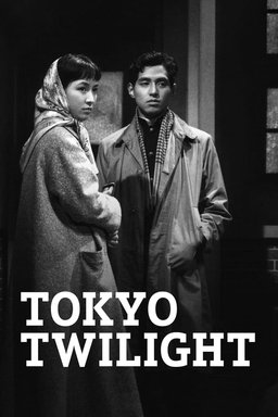 Poster for Tokyo Twilight (1957)