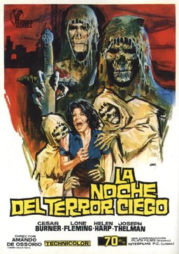 Poster for Tombs of the Blind Dead (1972)