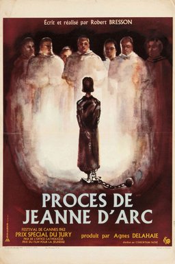 Poster for The Trial of Joan of Arc (1962)
