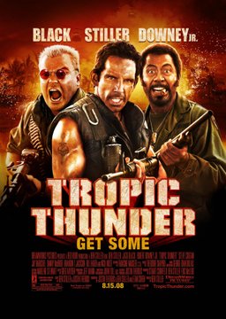 Poster for Tropic Thunder (2008)