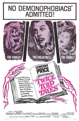 Poster for Twice-Told Tales (1963)
