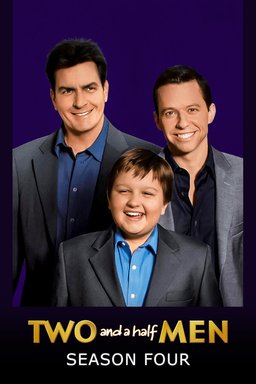 Poster for Two and a Half Men - Season 4