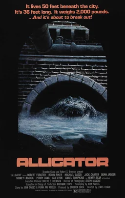 Poster for Alligator (1980)