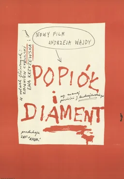 Poster for Ashes and Diamonds (1958)