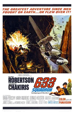 Poster for 633 Squadron (1964)
