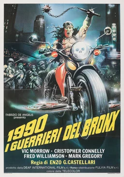 Poster for 1990: The Bronx Warriors (1982)
