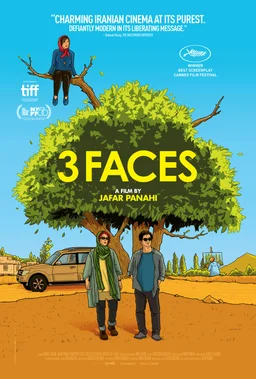 Poster for 3 Faces (2018)
