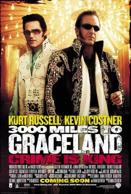 Poster for 3000 Miles to Graceland (2001)