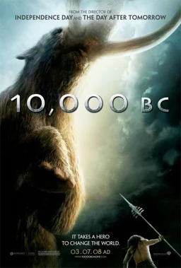 Poster for 10,000 BC (2008)