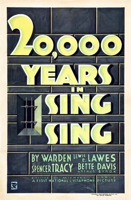 Poster for 20,000 Years in Sing Sing (1932)