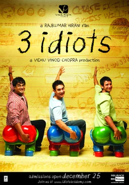 Poster for 3 Idiots (2009)