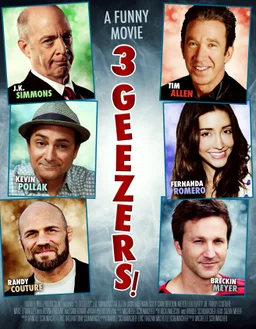 Poster for 3 Geezers! (2013)