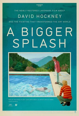 Poster for A Bigger Splash (1973)