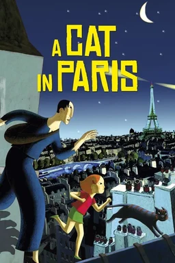 Poster for A Cat in Paris (2010)