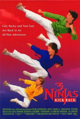 Poster for 3 Ninjas Kick Back (1994)